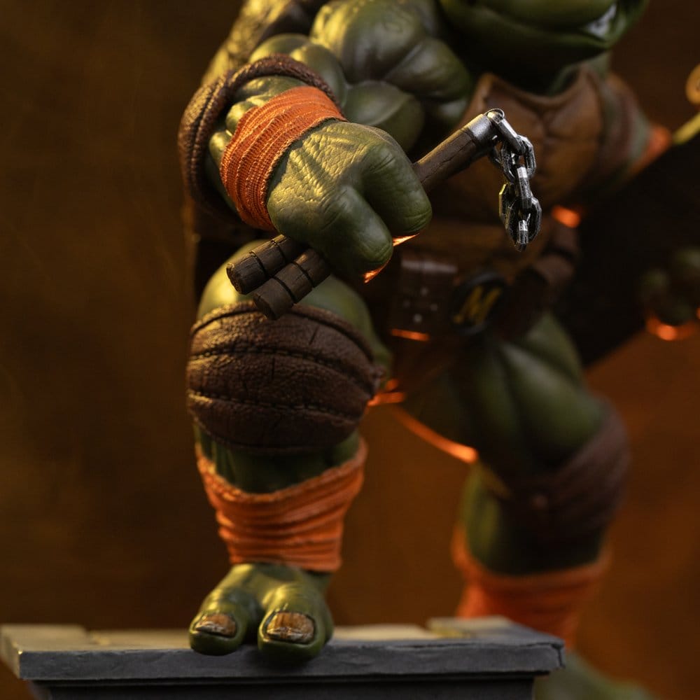 Iron Studios Teenage Mutant Ninja Turtles Art Scale Statue 1/10 Michelangelo Unleashed 24 cm