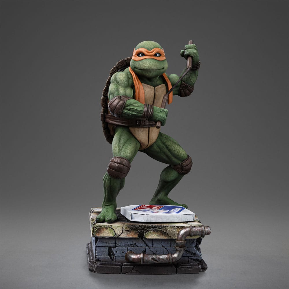 Iron Studios Teenage Mutant Ninja Turtles Michelangelo Art Scale 1/10 Statue