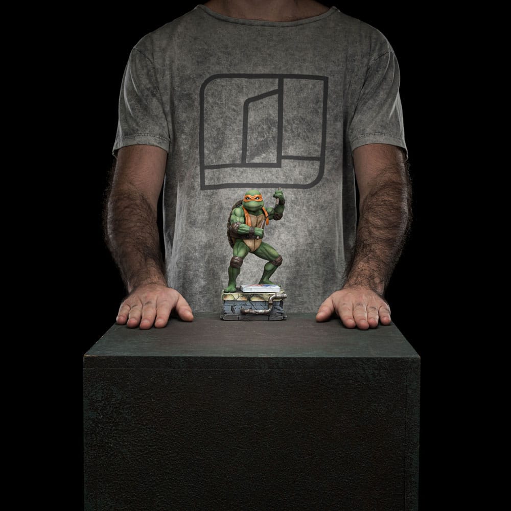 Iron Studios Teenage Mutant Ninja Turtles Michelangelo Art Scale 1/10 Statue