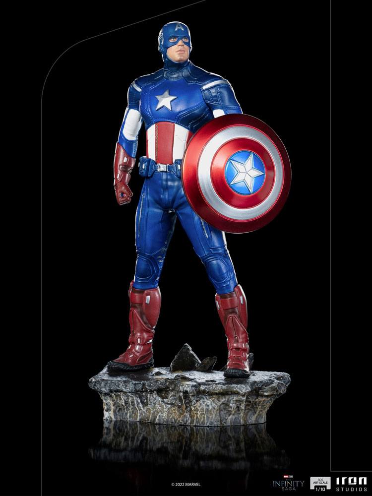 Iron Studios The Infinity Saga Captain America Battle of NY 1/10 Statue