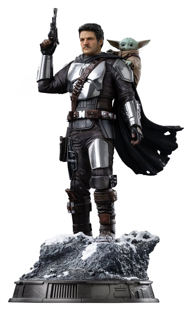 Iron Studios The Mandalorian & Grogu Art Scale The Mandalorian & Grogu 1/10 Statue
