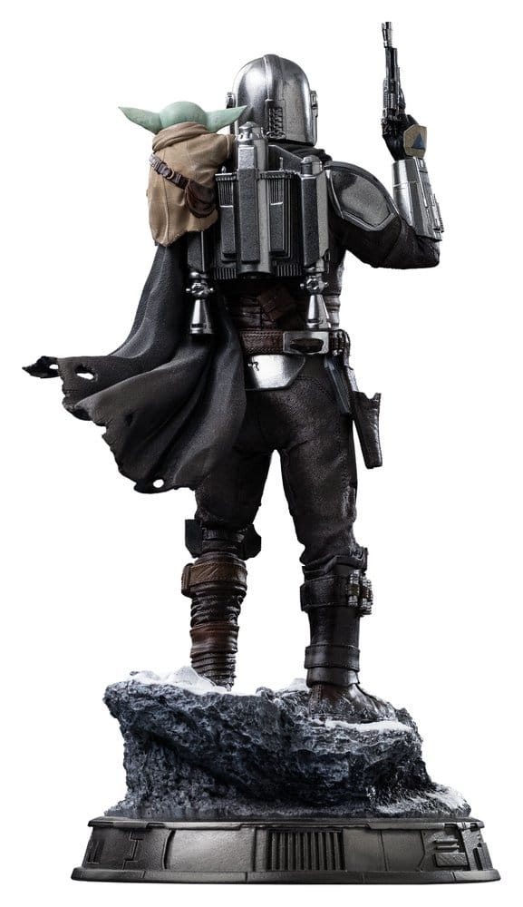 Iron Studios The Mandalorian & Grogu Art Scale The Mandalorian & Grogu 1/10 Statue