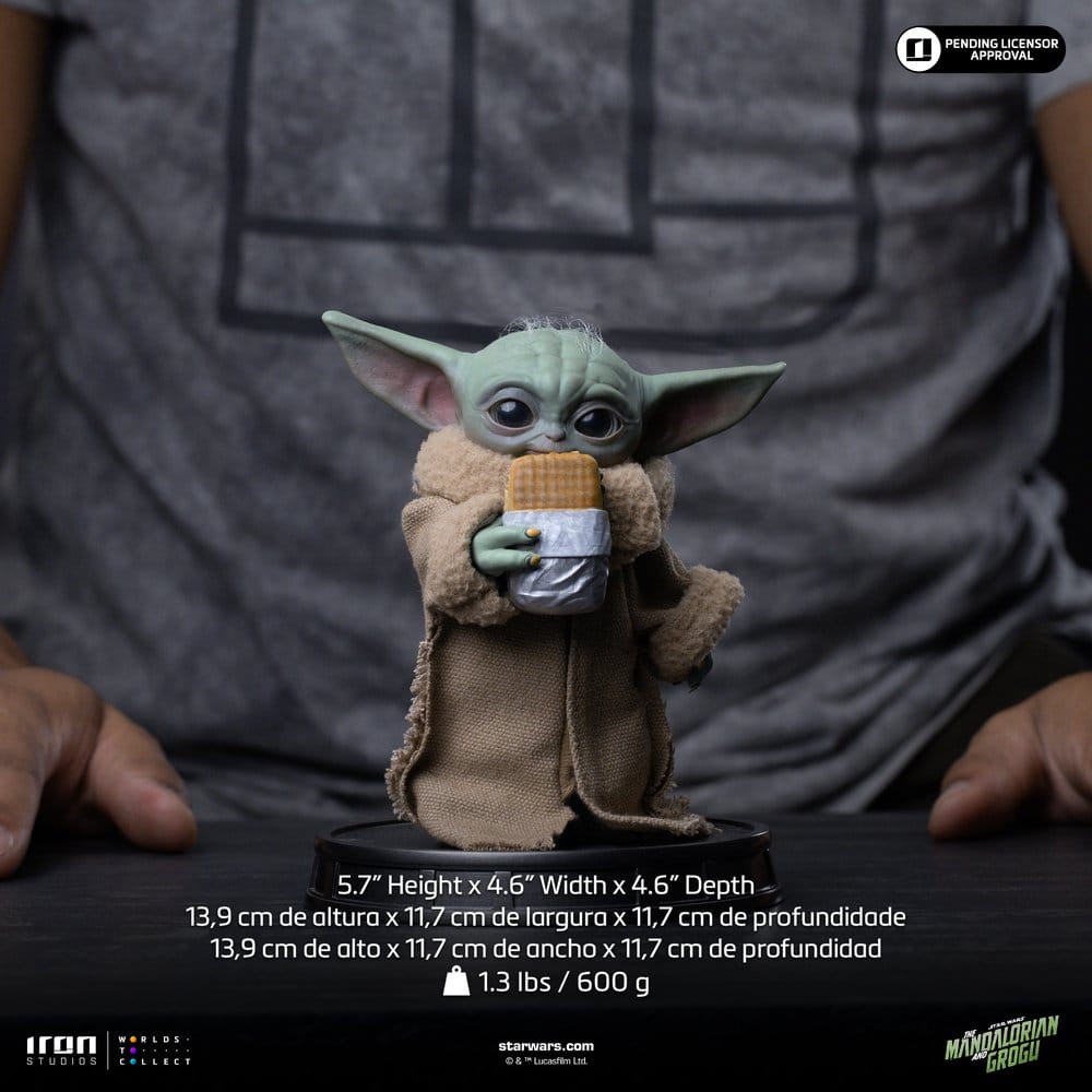 Iron Studios The Mandalorian & Grogu - Grogu Food Cart Snack Collection Statue