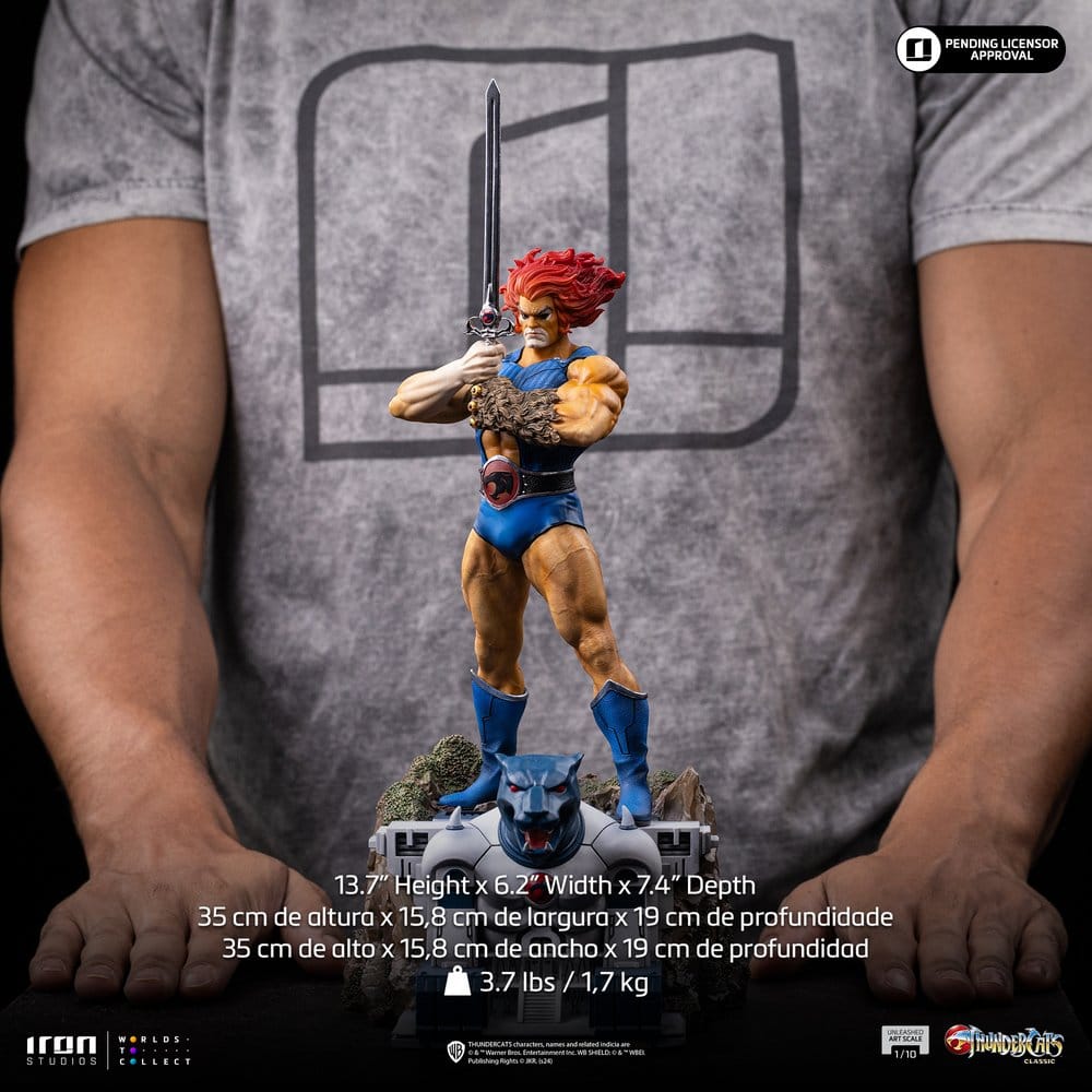 Iron Studios ThunderCats Art Scale Lion-O Unleashed 1/10 Statue