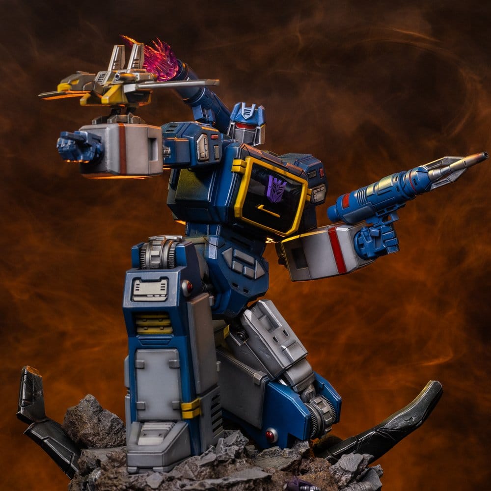 Iron Studios Transformers Demi Scale Soundwave Demi Scale 1/20 Statue