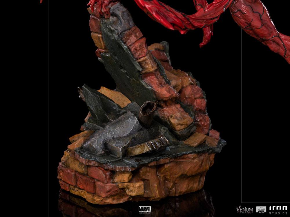 Iron Studios Venom Let There Be Carnage - Carnage BDS 1/10 Art Scale Statue - Beschädigte Verpackung