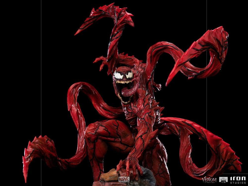 Iron Studios Venom Let There Be Carnage - Carnage BDS 1/10 Art Scale Statue - Beschädigte Verpackung