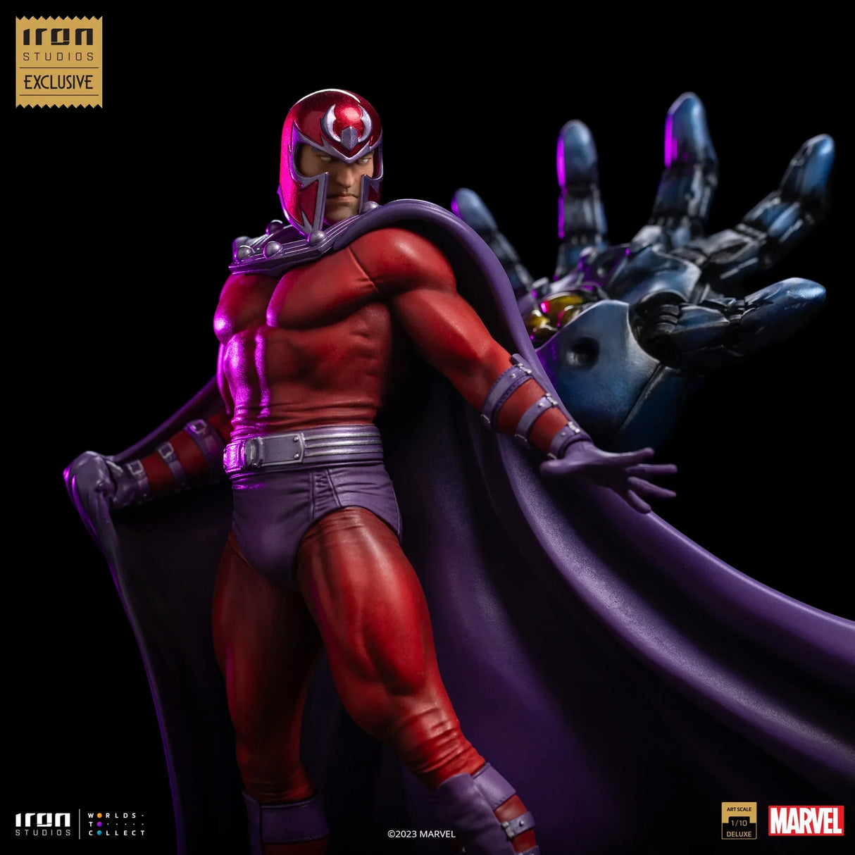 Iron Studios X-Men Magneto vs Sentinel (2023 Event Exclusive) 1/10 Statue