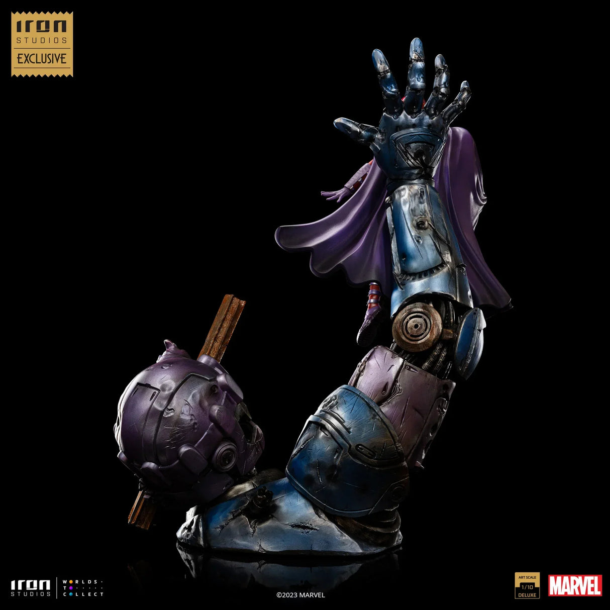 Iron Studios X-Men Magneto vs Sentinel (2023 Event Exclusive) 1/10 Statue