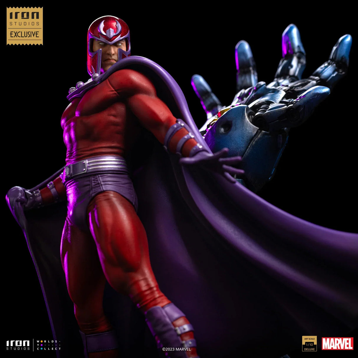 Iron Studios X-Men Magneto vs Sentinel (2023 Event Exclusive) 1/10 Statue
