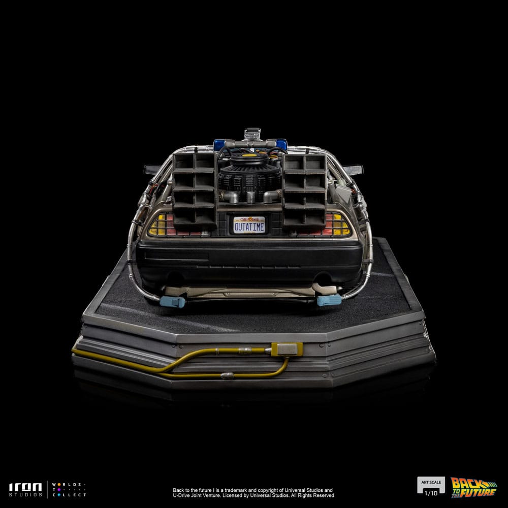 Iron Studios Zurück in die Zukunft DeLorean Art Scale 1/10 Statue