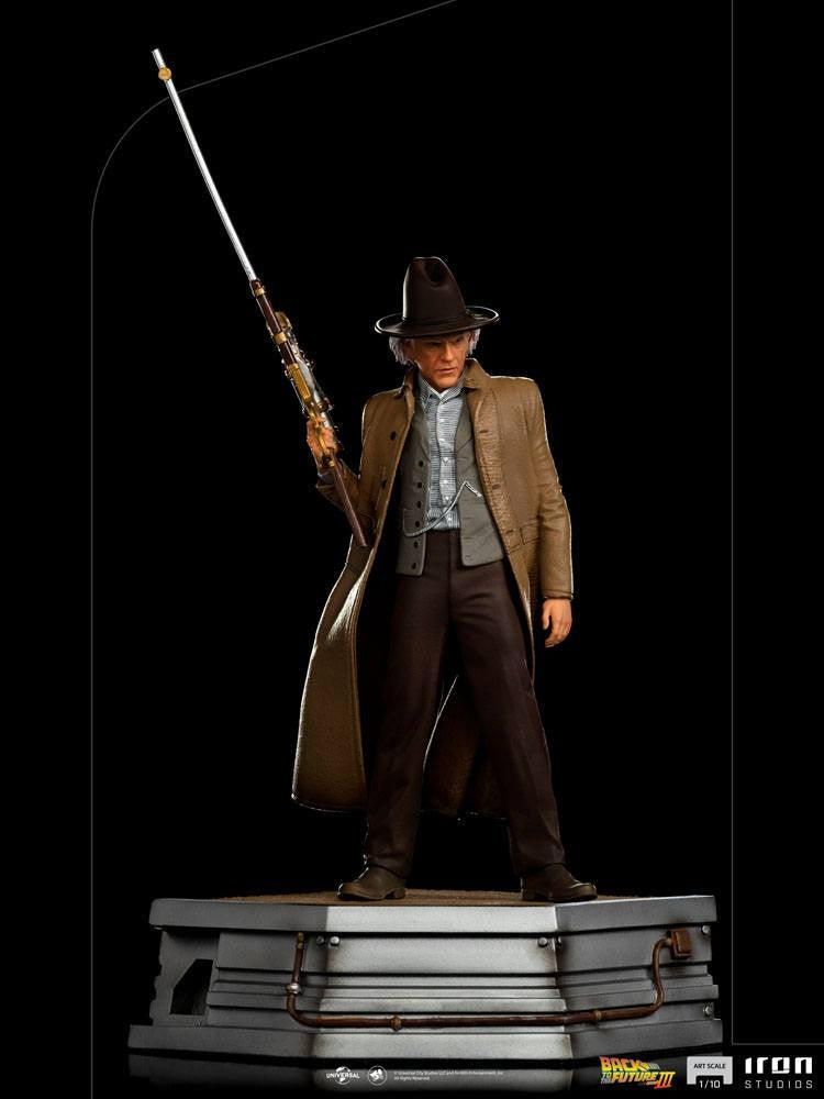 Iron Studios Zurück in die Zukunft III Doc Brown 1/10 Statue