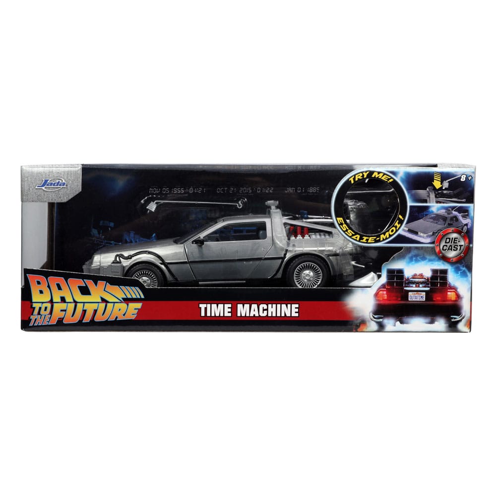 Jada Toys Back to the Future Hollywood Rides Time Machine 1 1/24 Diecast Modell