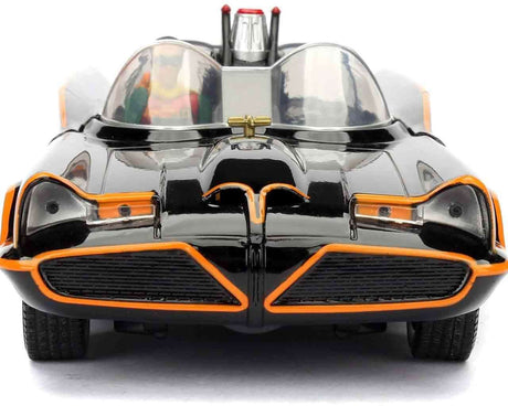 Jada Toys Batman 1966 Batmobile with Batman & Robin Die-Cast Model