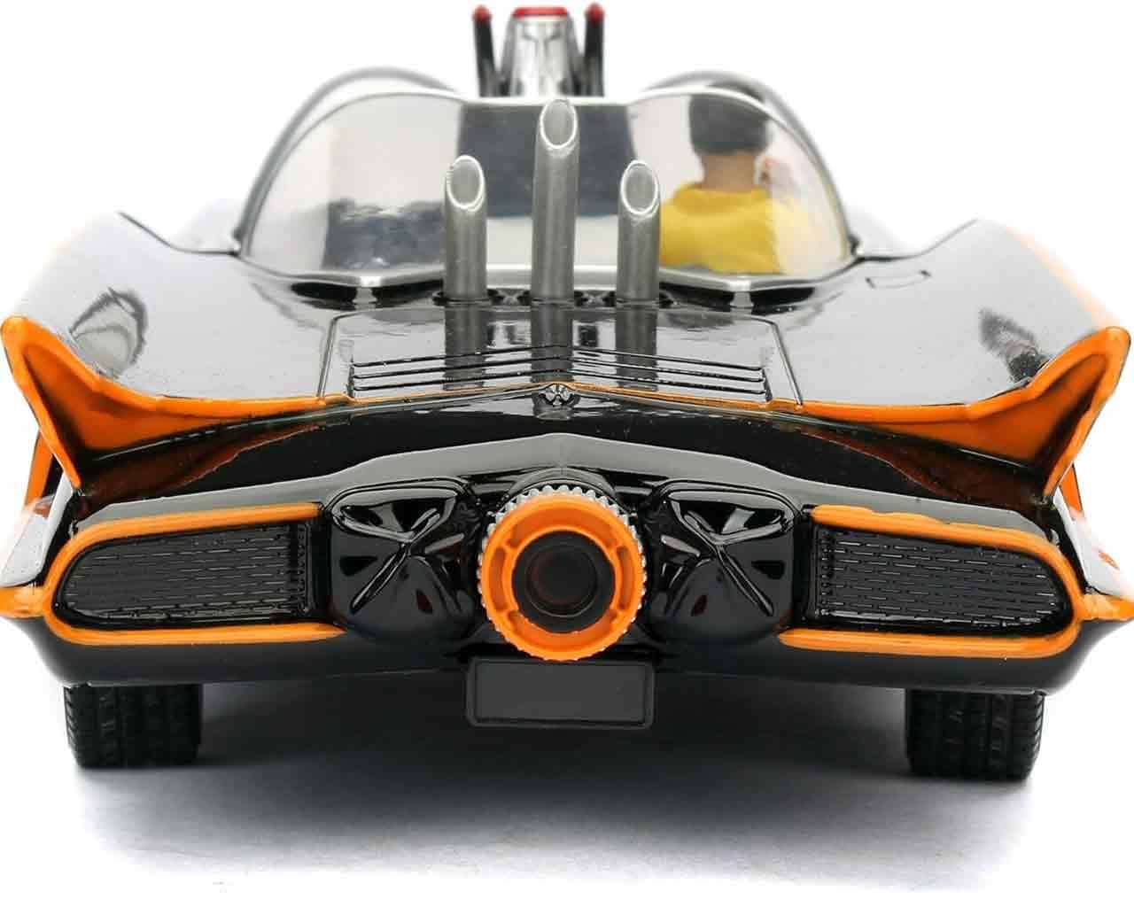 Jada Toys Batman 1966 Batmobile with Batman & Robin Die-Cast Model