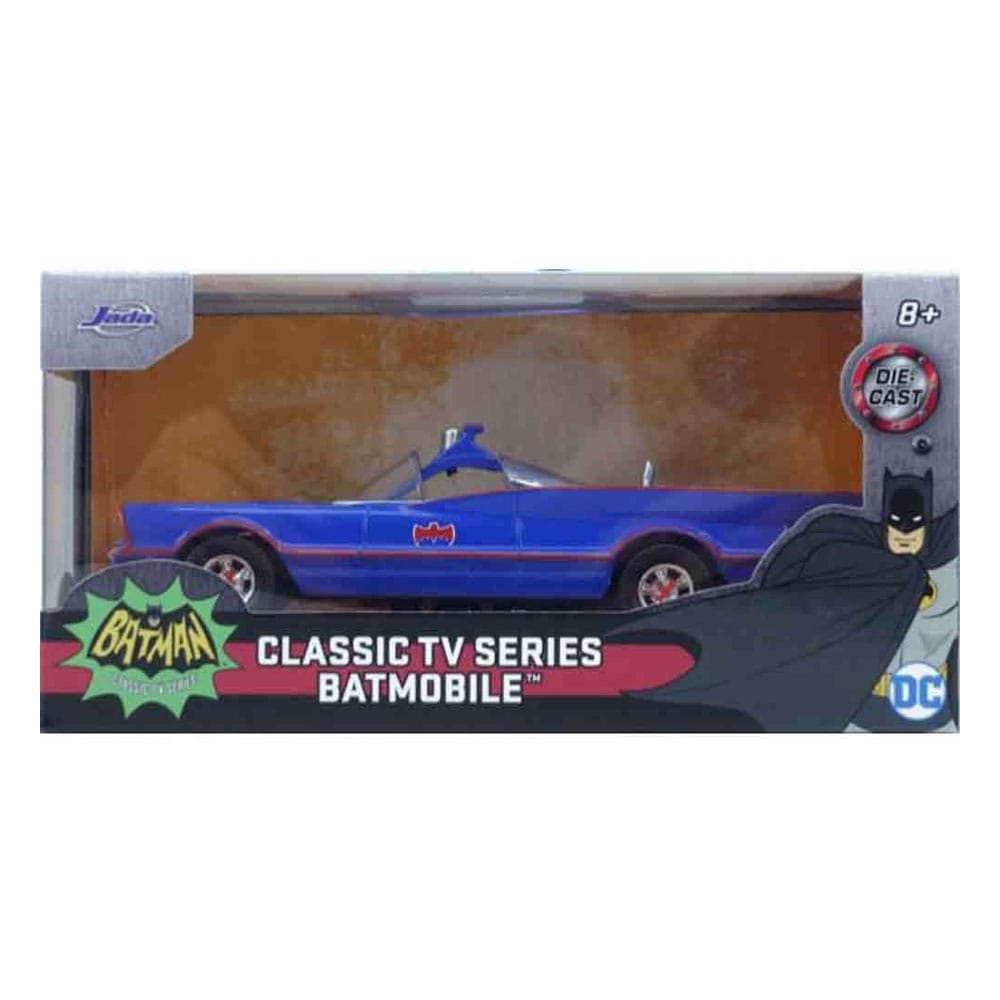 Jada Toys Batman Classic TV Series 1966 Batmobil Cartoon Ver. Diecast 1/32 Modell