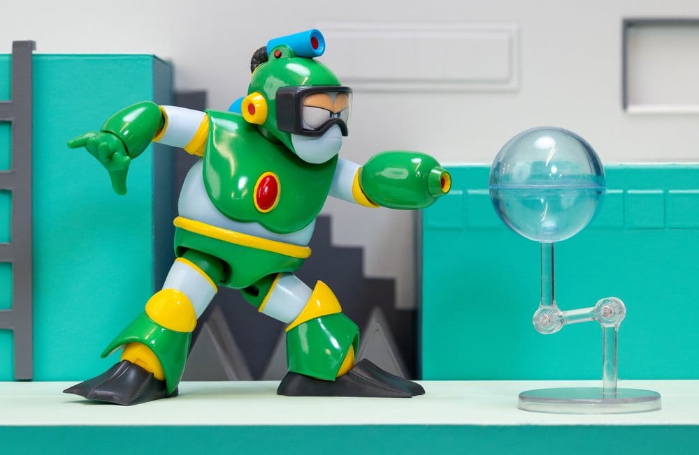 Jada Toys Mega Man Bubble Man Actionfigur