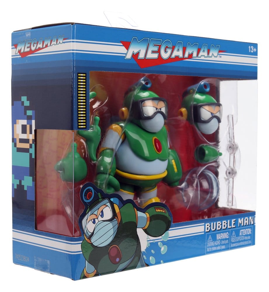 Jada Toys Mega Man Bubble Man Actionfigur