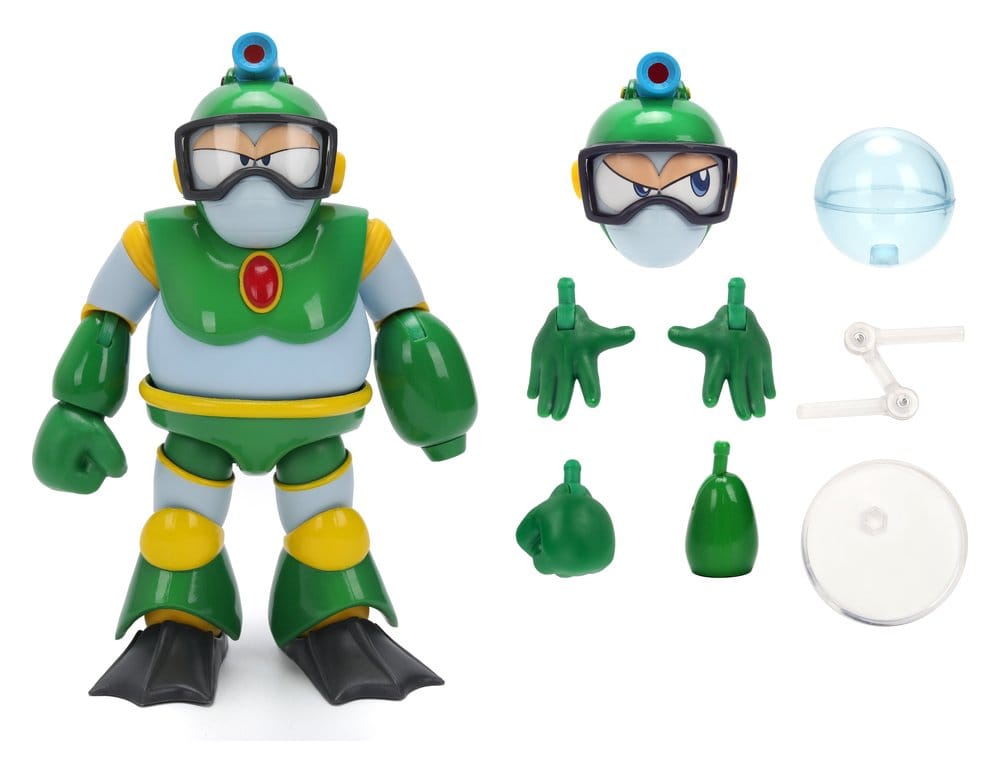 Jada Toys Mega Man Bubble Man Actionfigur