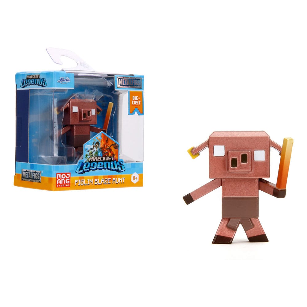 Jada Toys Minecraft Wave 2 Minifiguren Nano Metalfigs Diecast Sortiment (12)