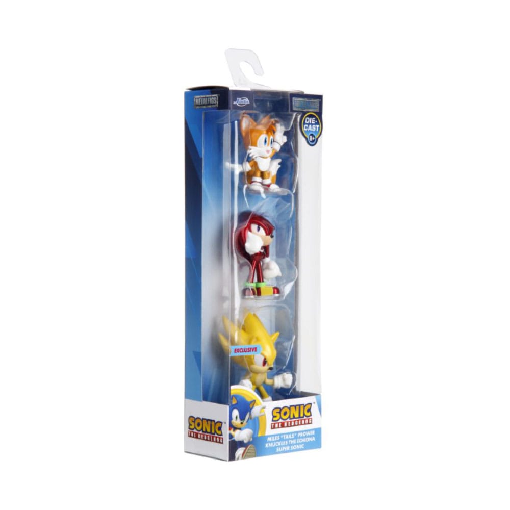 Jada Toys Sonic The Hedgehog Nano Metalfigs 3-er Pack Diecast Minifiguren