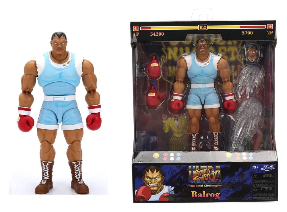 Jada Toys Ultra Street Fighter II The Final Challengers Balrog 1/12 Actionfigur