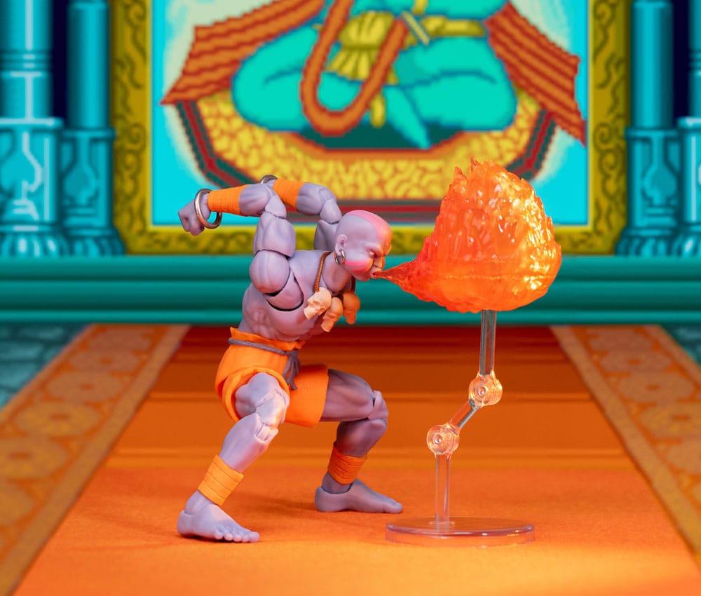 Jada Toys Ultra Street Fighter II The Final Challengers Dhalsim Deluxe 1/12 Actionigur