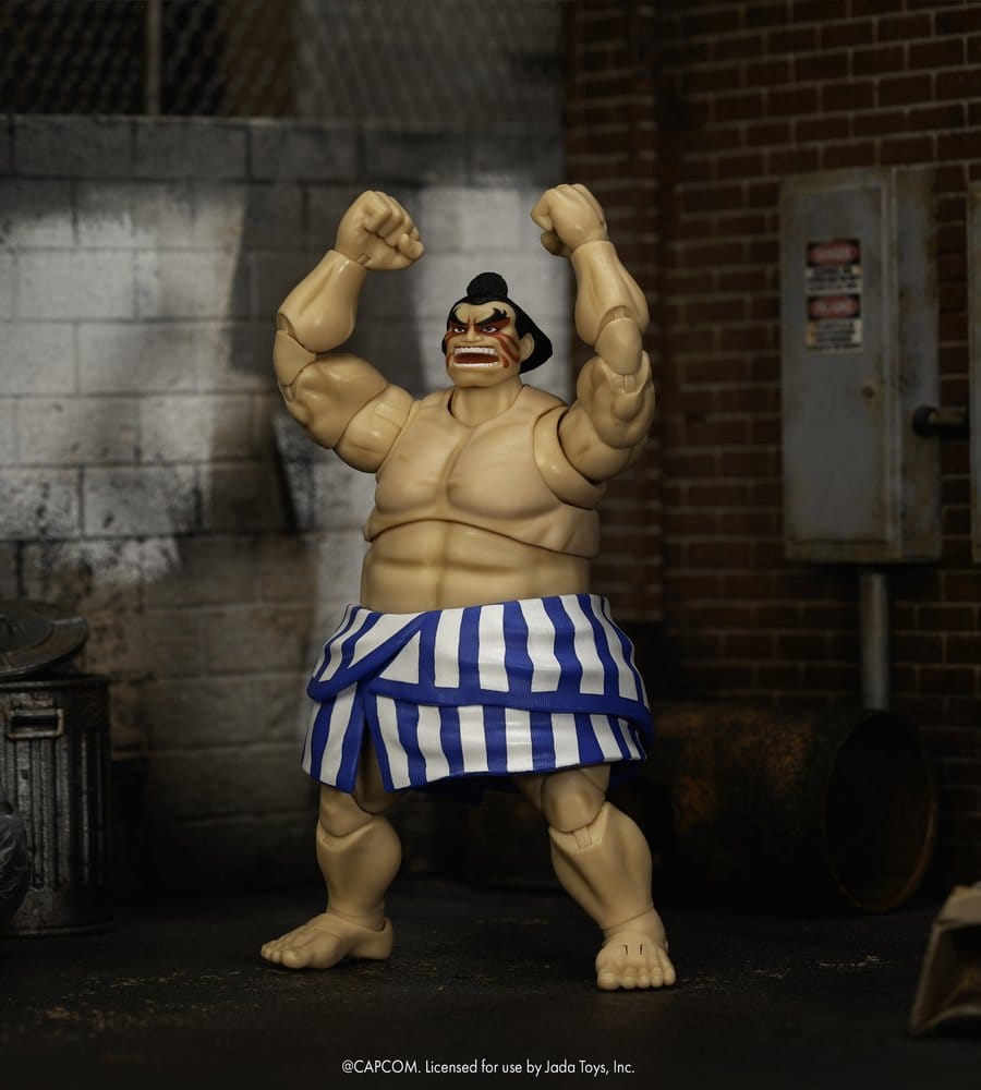 Jada Toys Ultra Street Fighter II The Final Challengers E. Honda 1/12 Actionfigur