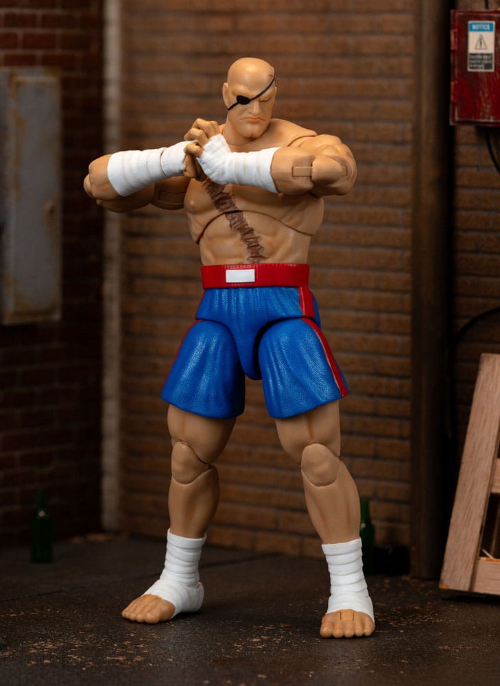 Jada Toys Ultra Street Fighter II The Final Challengers Sagat 1/12 Actionfigur