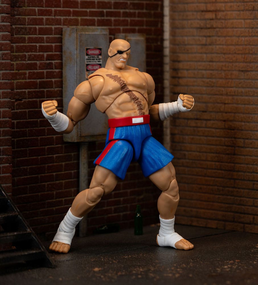 Jada Toys Ultra Street Fighter II The Final Challengers Sagat 1/12 Actionfigur