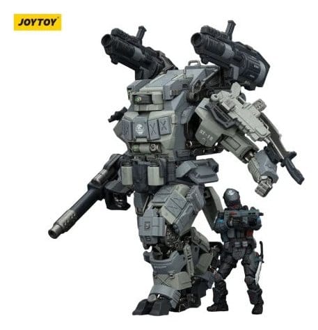 Joy Toy (CN) Dark Source APOC Series Bedrock Fury Fire Strike Mech ST-8618 1/25 Actionfigur