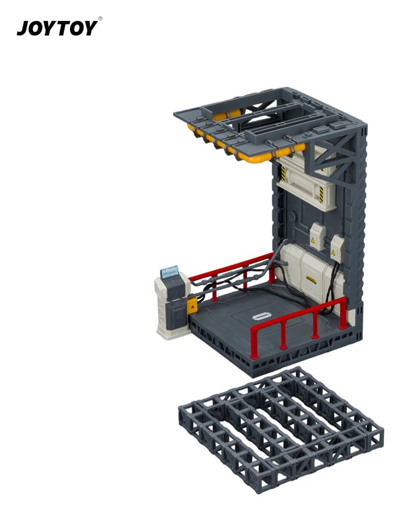 Joy Toy (CN) Dark Source Diorama Vitrine im Hangar-Stil 01