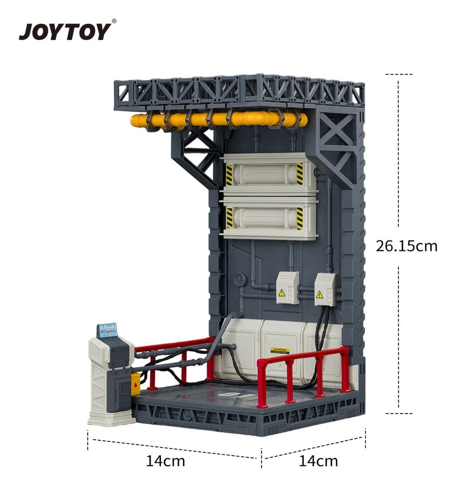 Joy Toy (CN) Dark Source Diorama Vitrine im Hangar-Stil 01