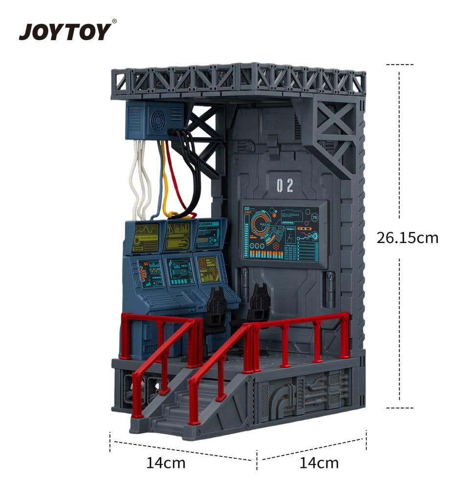 Joy Toy (CN) Dark Source Diorama Vitrine im Hangar-Stil 02