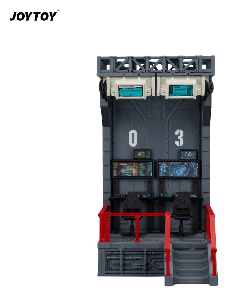 Joy Toy (CN) Dark Source Diorama Vitrine im Hangar-Stil 03