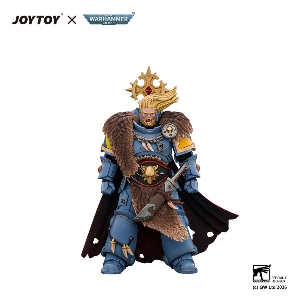 Joy Toy (CN) Space Marine Space Wolves Wolf Guard Battle Leader Actionfigur