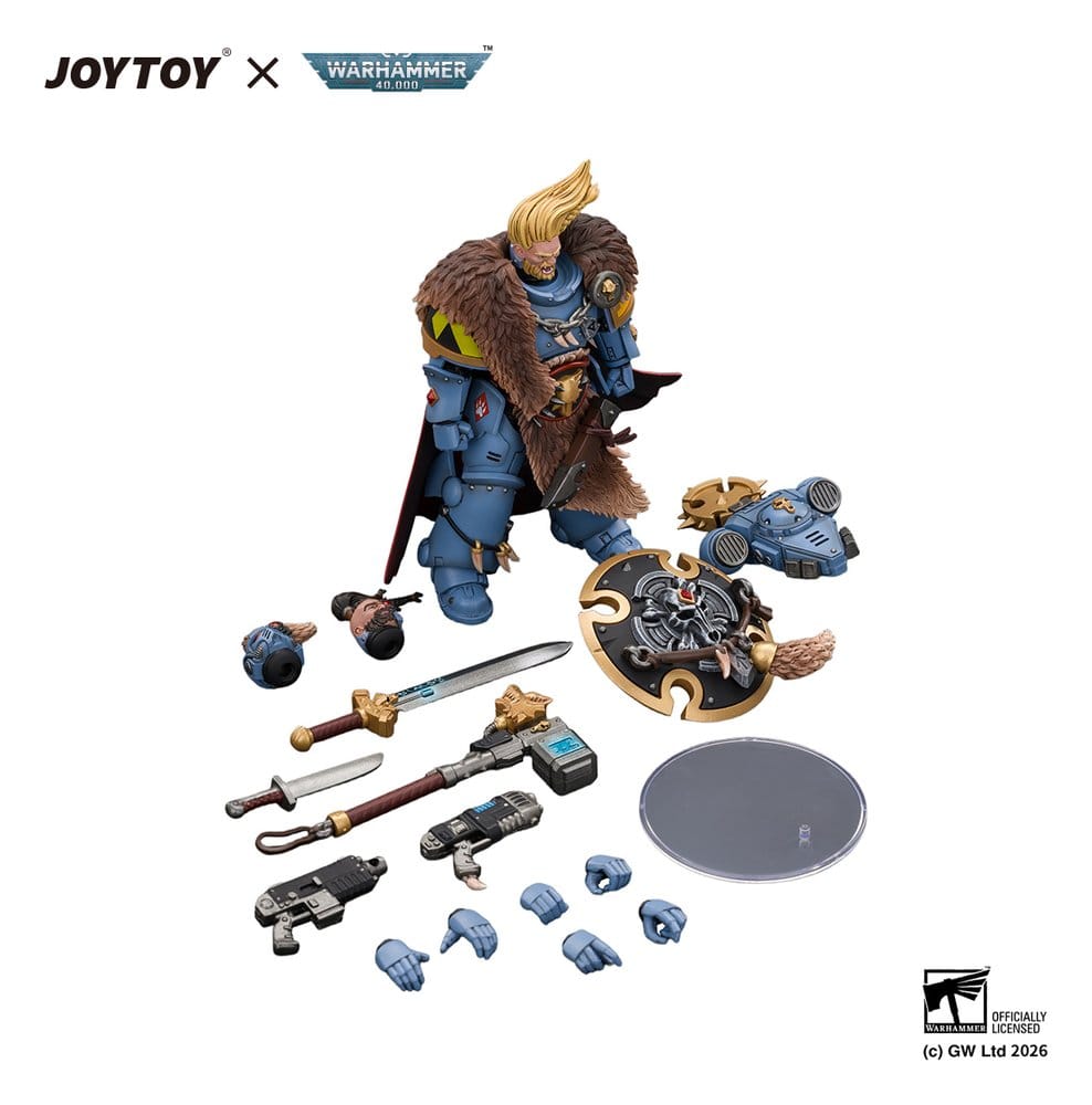 Joy Toy (CN) Space Marine Space Wolves Wolf Guard Battle Leader Actionfigur