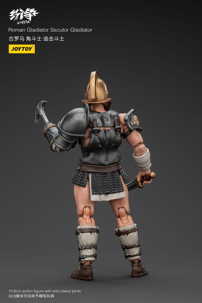 Joy Toy (CN) Strife Roman Gladiator Secutor Gladiator 1/18 Actionfigur