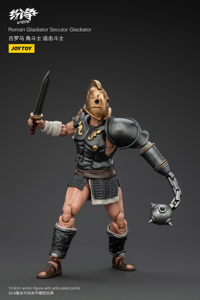 Joy Toy (CN) Strife Roman Gladiator Secutor Gladiator 1/18 Actionfigur
