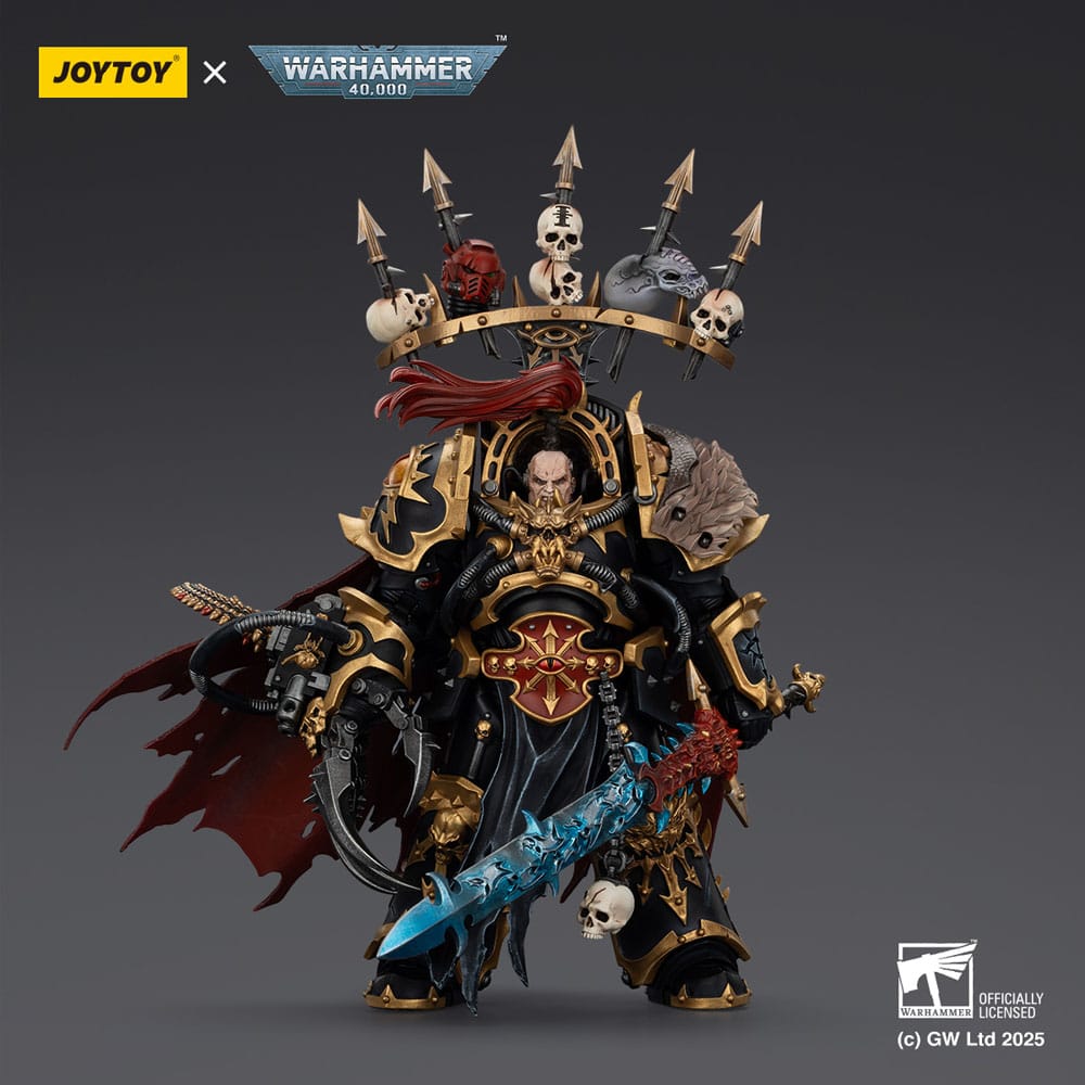 Joy Toy (CN) Warhammer 40,000 Black Legion Abaddon the Despoiler with Drach'nyen and the Talo Actionfigur