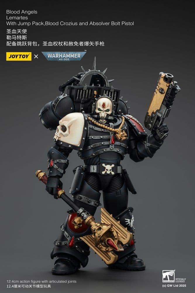 Joy Toy (CN) Warhammer 40,000 Blood Angels Lemartes Actionfigur