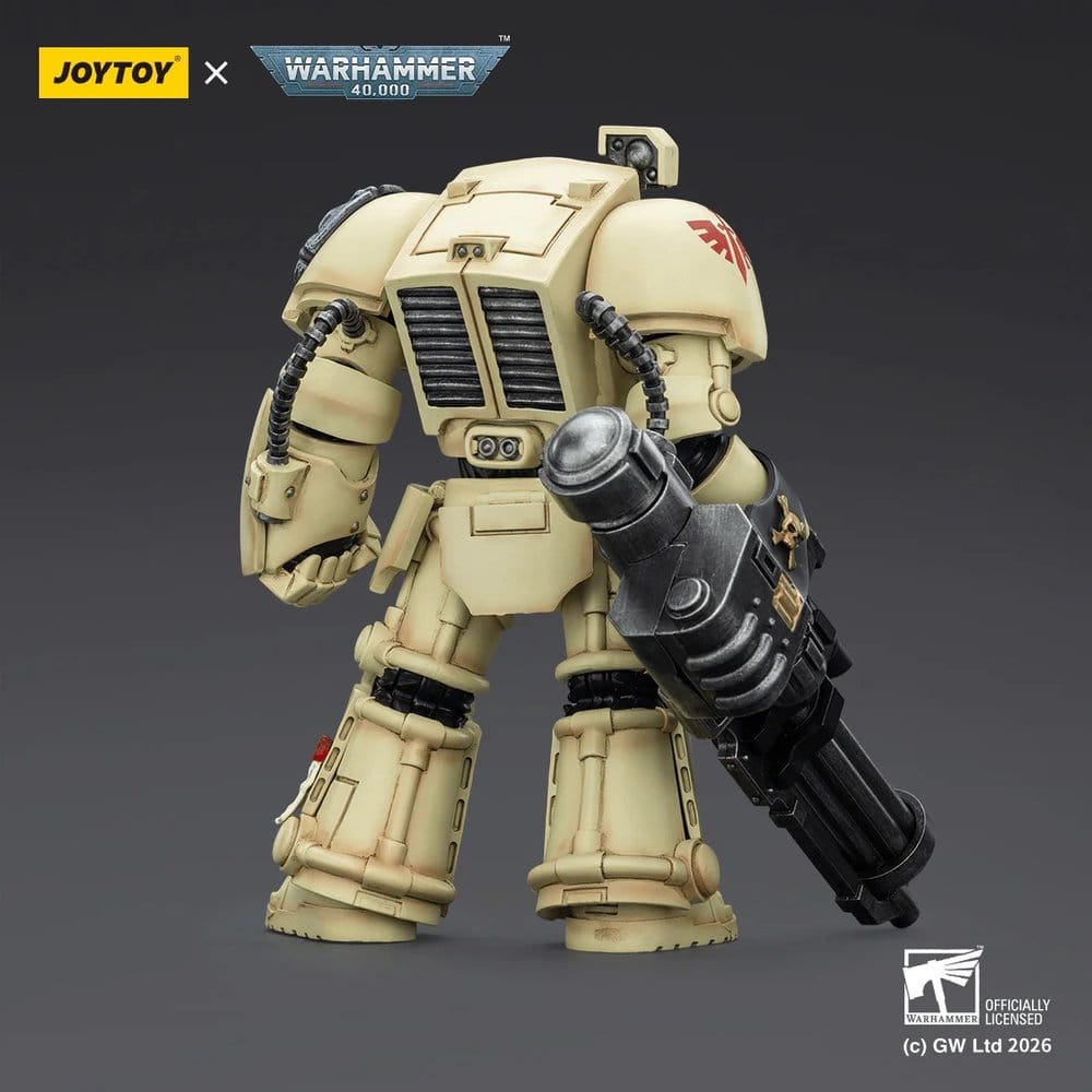 Joy Toy (CN) Warhammer 40,000 Dark Angels Deathwing Terminator 3 with Power Fist and Assault Cannon Actionfigur