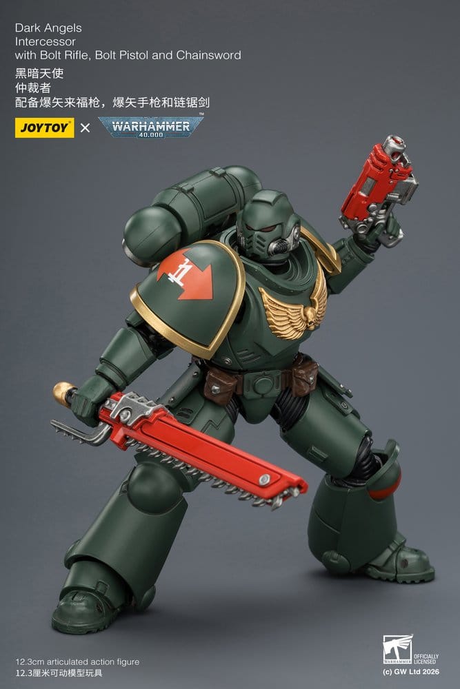 Joy Toy (CN) Warhammer 40,000 Dark Angels Intercessor Actionfigur