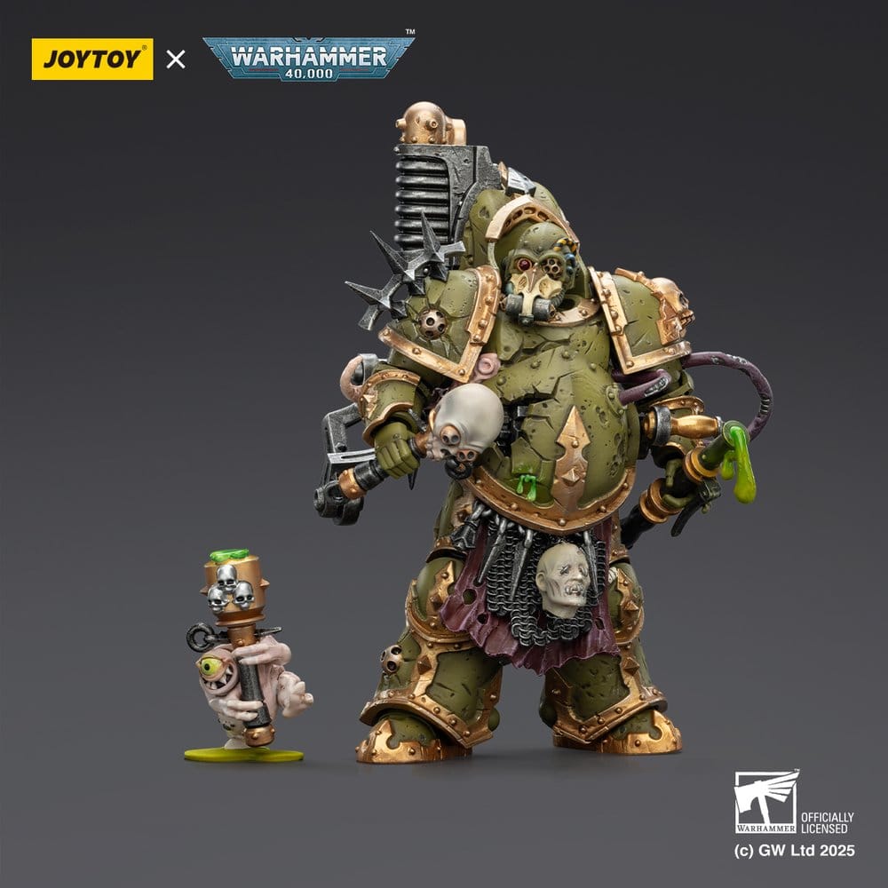 Joy Toy (CN) Warhammer 40,000 Death Guard Foul Blight spawn with Plague Sprayer Actionfigur