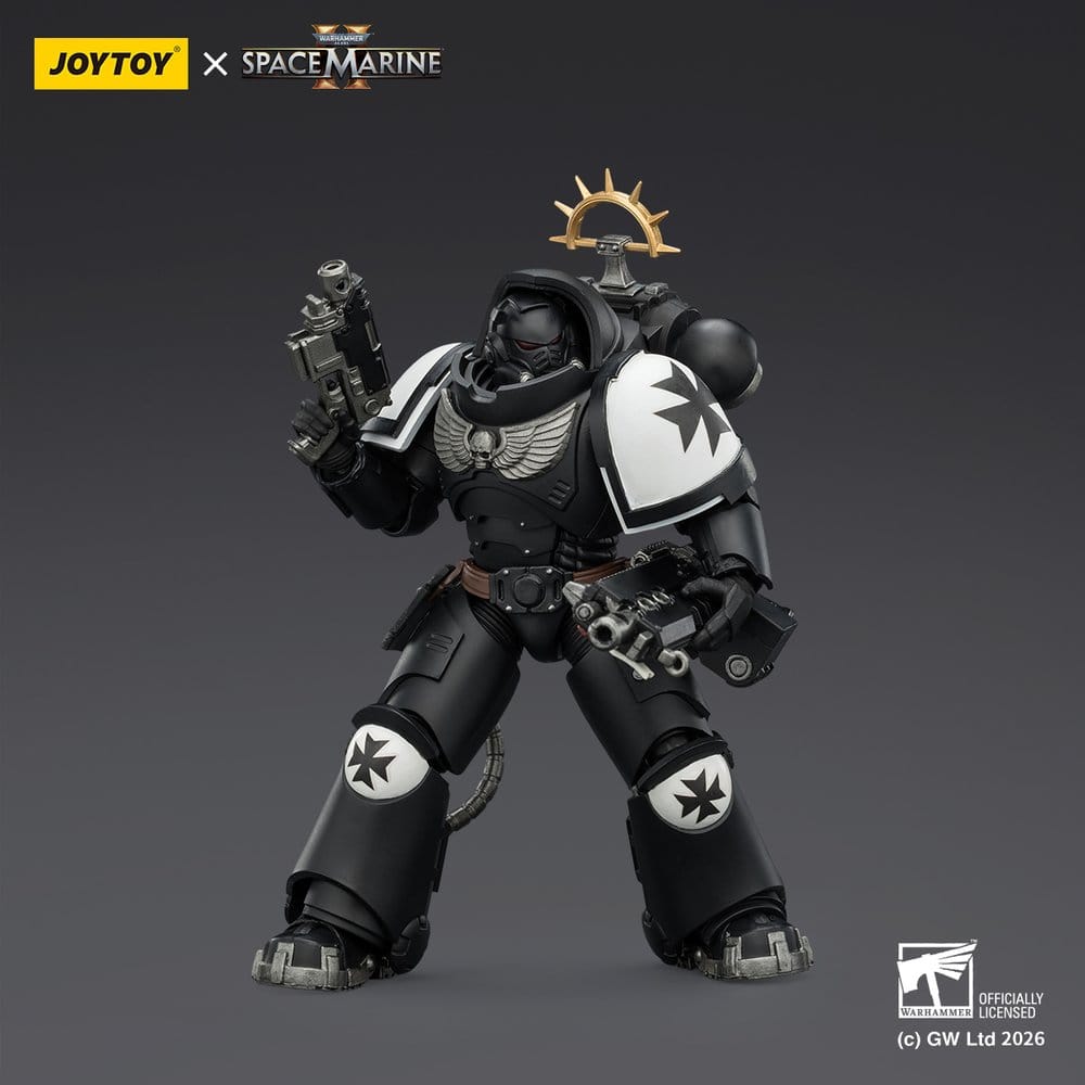 Joy Toy (CN) Warhammer 40,000 Game Edition Black Templars Heavy Intercessor Actionfigur