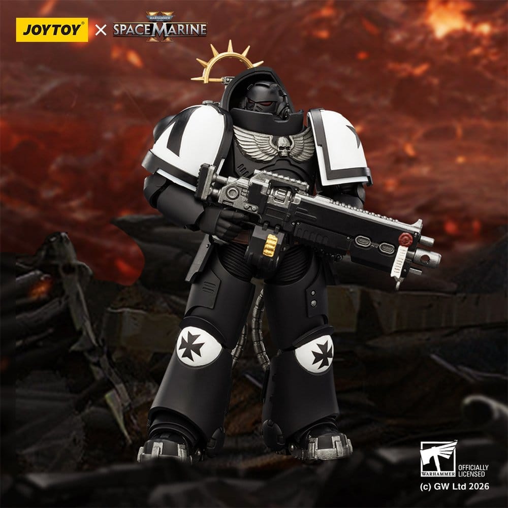 Joy Toy (CN) Warhammer 40,000 Game Edition Black Templars Heavy Intercessor Actionfigur