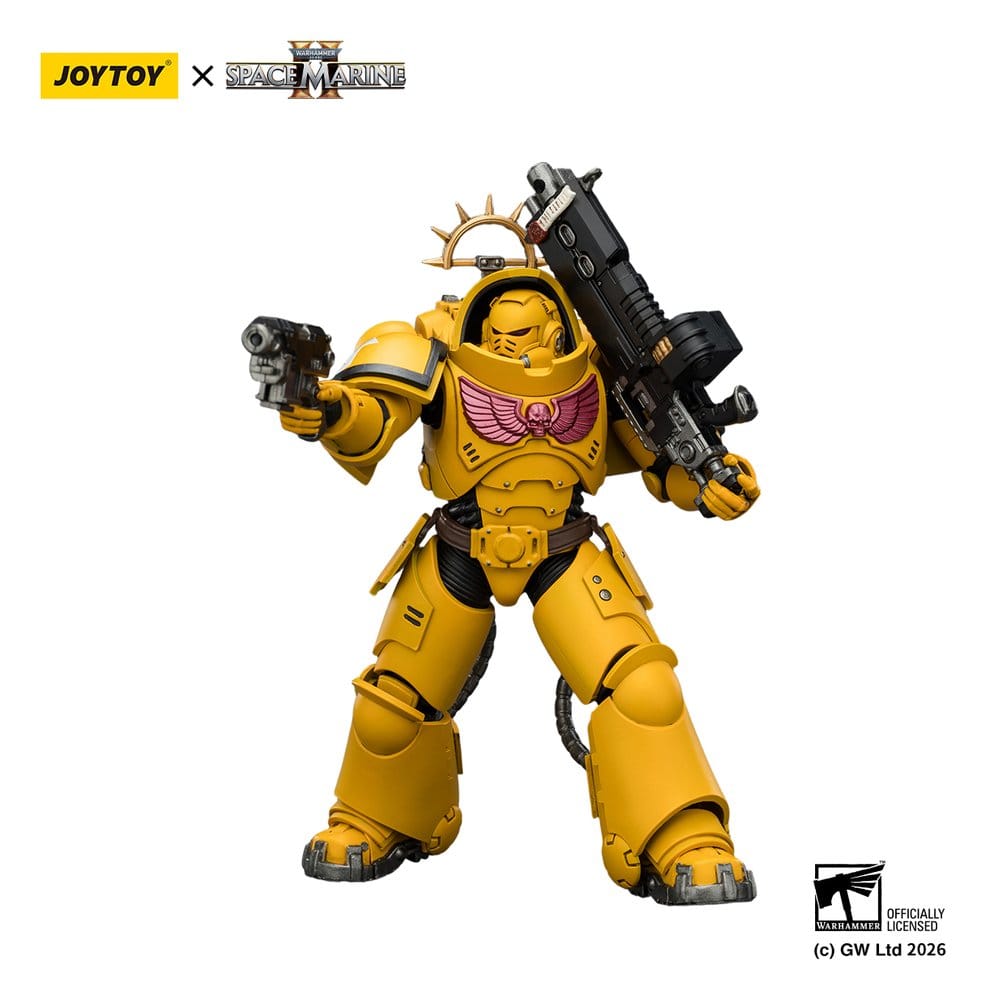 Joy Toy (CN) Warhammer 40,000 Game Edition Imperial Fists Heavy Intercessor Actionfigur