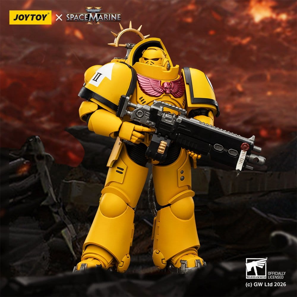 Joy Toy (CN) Warhammer 40,000 Game Edition Imperial Fists Heavy Intercessor Actionfigur