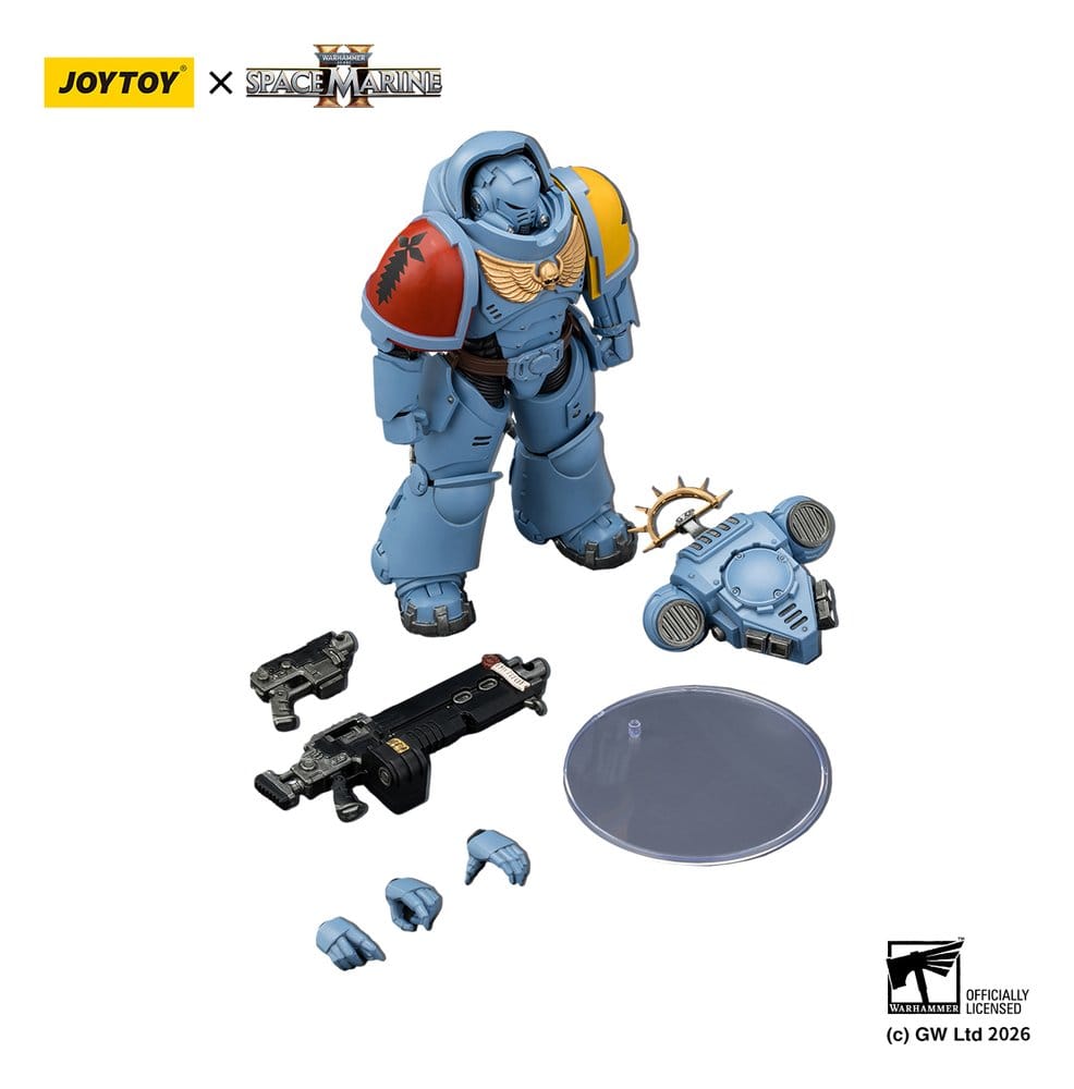 Joy Toy (CN) Warhammer 40,000 Game Edition Space Wolves Heavy Intercessor Actionfigur