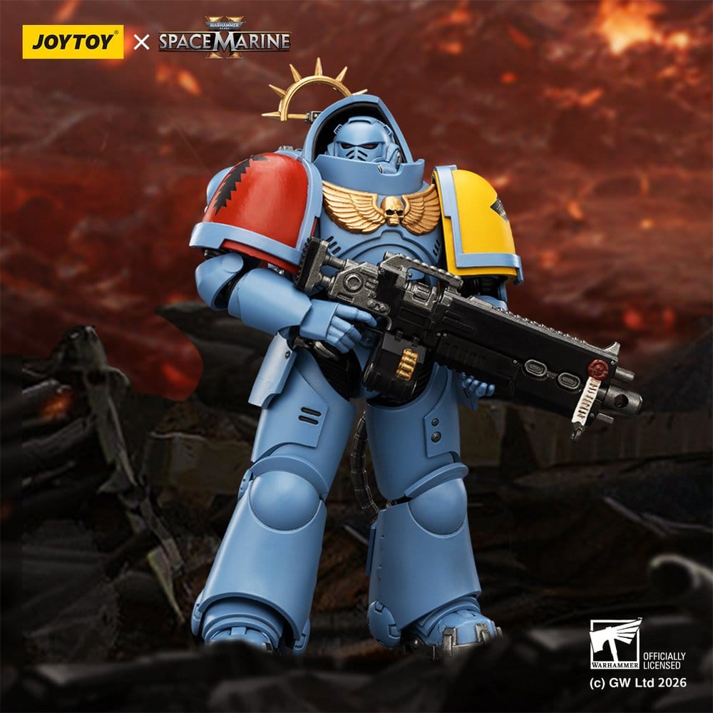 Joy Toy (CN) Warhammer 40,000 Game Edition Space Wolves Heavy Intercessor Actionfigur